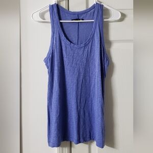 Rag & bone The Classic Racerback Tank Top in a periwinkle or lavender blue color